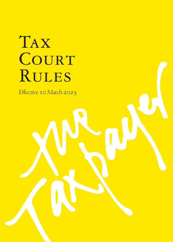Tax Court Rules